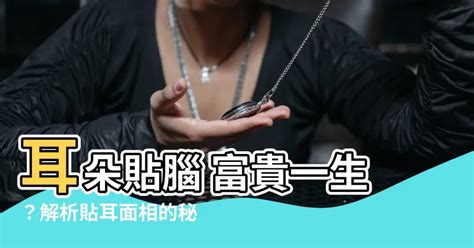 貼耳 面相|面相解析何為貼腦耳